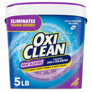 5-Pack 5lbs OxiClean Odor Blasters Versatile Odor and Laundry Stain Remover Powder