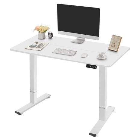 Homall Electric Height Adjustable Standing Desk (White)