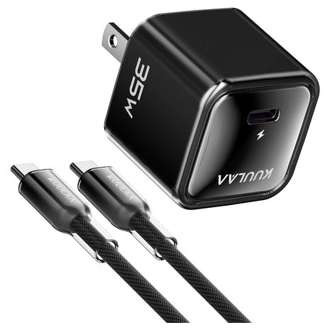 35W GaN USB-C Fast Charger Block