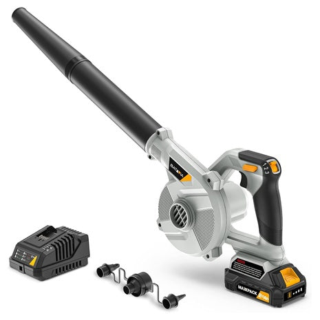 Cordless Leaf Blower with Battery & Charger