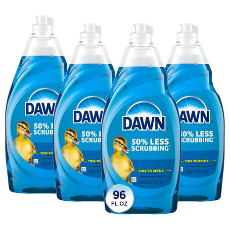 4 Bottles Dawn Ultra Dish Soap