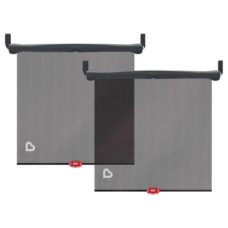 ‌2 Pack Of Munchkin Brica Sun Safety Car Window Shades