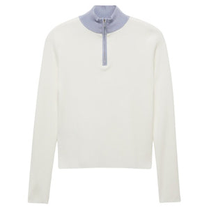 Women's Zip Neck Jumper