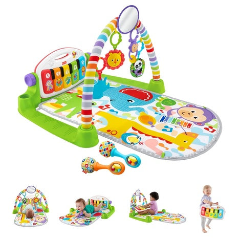Fisher-Price Baby Playmat Deluxe Kick & Play Piano Gym