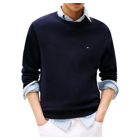 Tommy Hilfiger Men's Essential Crew Neck Sweater