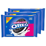 3-Pack Family Size OREO Double Stuf Sandwich Cookies