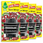 16 Little Trees Wild Cherry Vent Wrap Car Air Fresheners