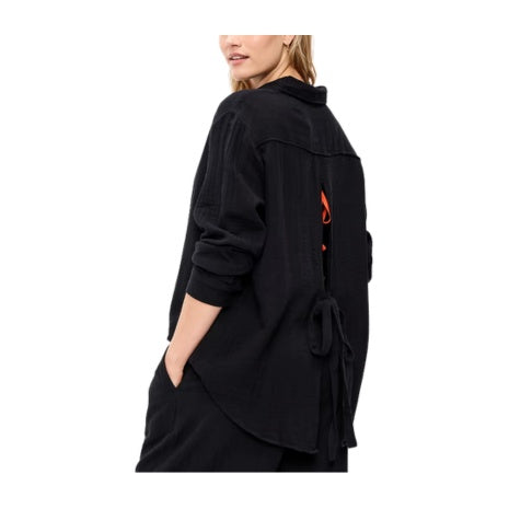 Women's Crinkle Gauze Shirt