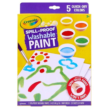 Crayola Spill-Proof Paint Set