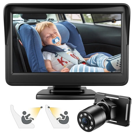 HD Baby Car Camera with Night Vision
