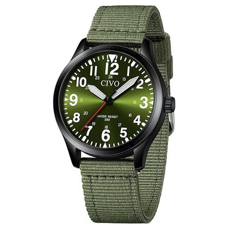Men’s Military Analog Watch (3 Colors)
