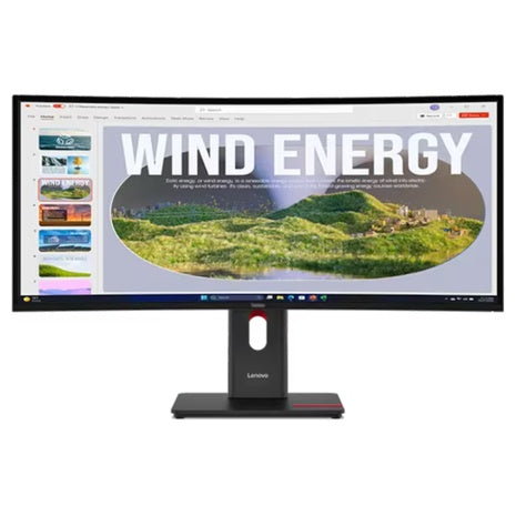 34" Lenovo ThinkVision Curved WQHD 120Hz 4ms VA WLED Monitor