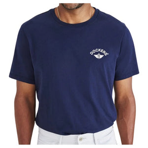 Men's Wings & Anchor Graphic Tee, Slim Fit