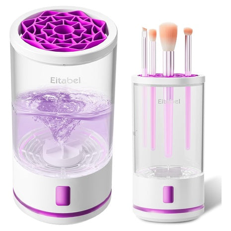 2-in-1 Automatic Makeup Brush Cleaner Machine
