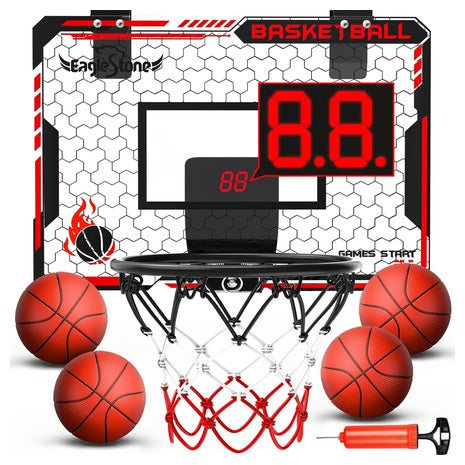 Mini Indoor Basketball Hoop with Scoreboard
