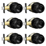 6-Pack Probrico Ball Privacy Interior Door Knobs