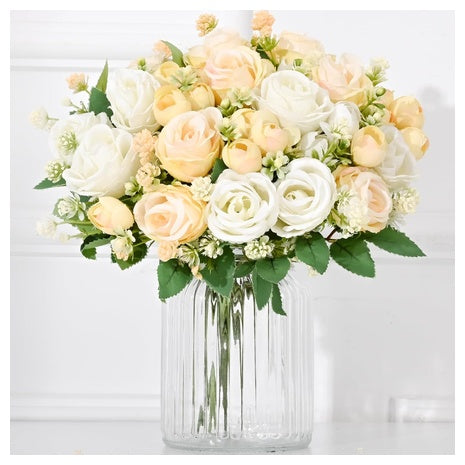 10 Artificial Roses