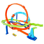 Hot Wheels Action Loop Cyclone Challenge Toy Car Track Set