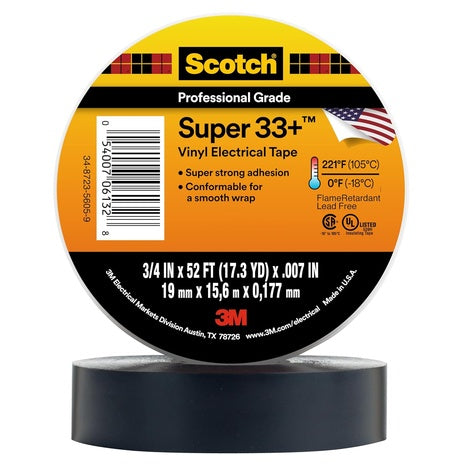3M Scotch Super 33+ Vinyl Electrical Tape