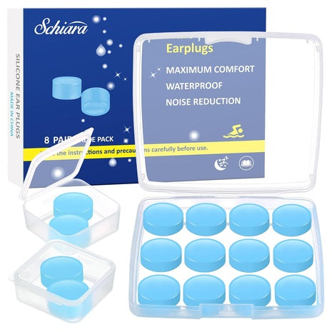 16 Schiara Moldable Noise Cancelling Silicone Earplugs