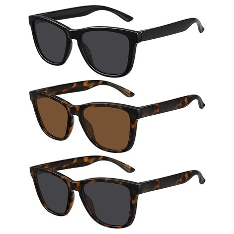 3-Pack Polarized Sunglasses