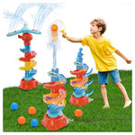 3-in-1 Kids Water Sprinkler & Catch Ball Game