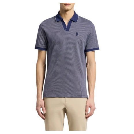 Psycho Bunny Mackay Jacquard Johnny Collar Polo