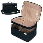Large Double Layer Travel Makeup Bag