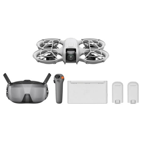 DJI Neo 4K Mini Drone Motion Fly More Combo W/ Goggles N3, 3x Batteries