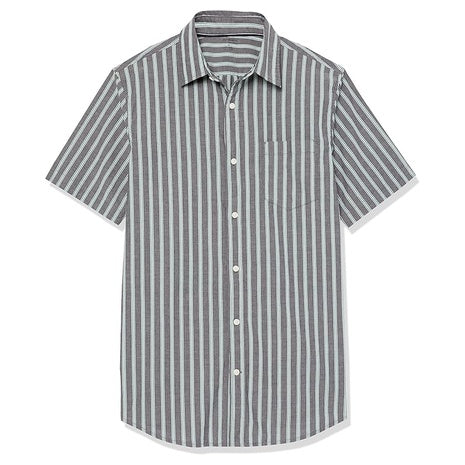 Amazon Essentials Men's Slim-Fit Short-Sleeve Poplin Shirt