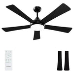 Autoday 52" 5-Blade Ceiling Fan With Lights And Remote