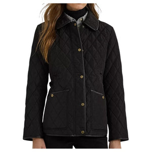 Lauren Ralph Lauren Women's Quilted Velboa Lined Coat