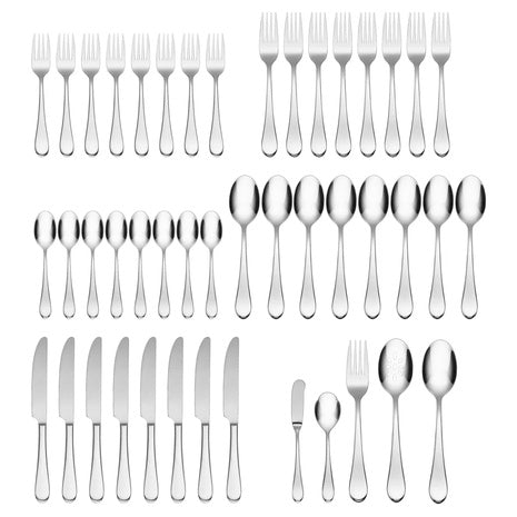 Oneida Icarus 45-Piece Everyday Flatware Set (Service For 8)