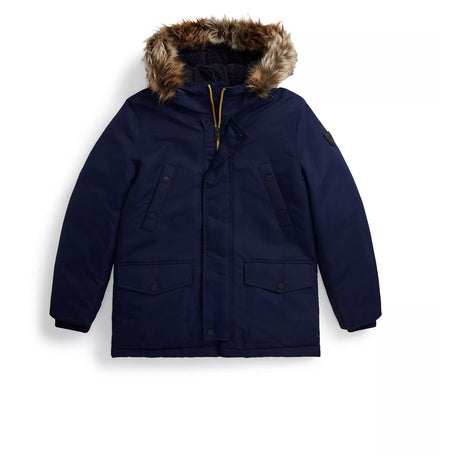 Polo Ralph Lauren Big Boys Faux Fur-Trim Down Parka