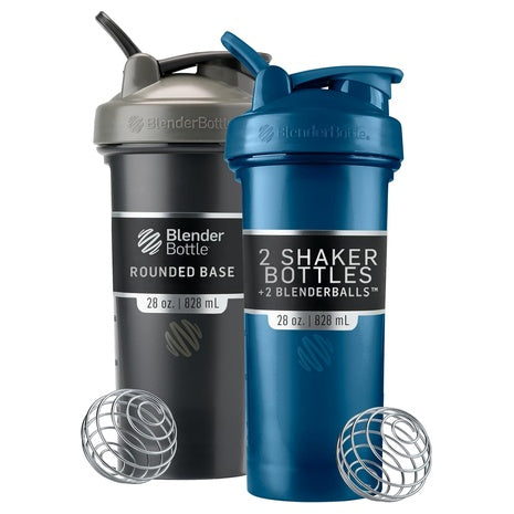2-Pack 28 oz BlenderBottle Classic V2 Plastic Shaker Bottle