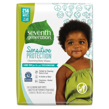 256 Seventh Generation Baby Wipes