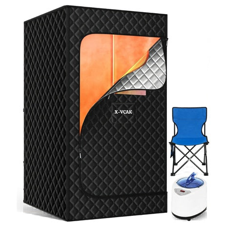 Home Sauna With Steamer & Chair