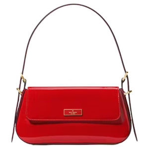 Kate Spade Bridget Patent Fabric Small Flap Shoulder