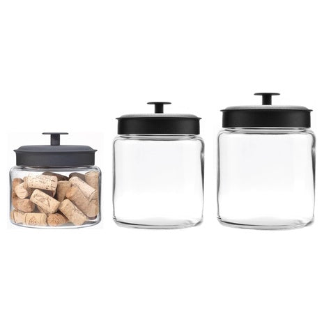 3-Piece Anchor Hocking Montana Jar Set