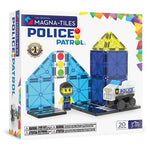 MAGNA-TILES Police Patrol 20-Piece Magnetic Construction Set