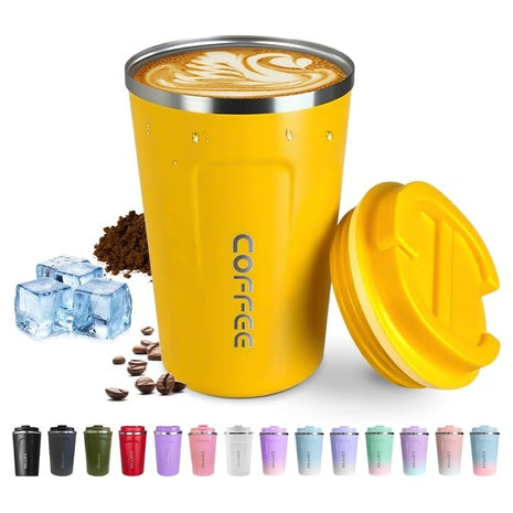 12-Oz Stainless Steel Vacuum Insulated Coffee Tumblers