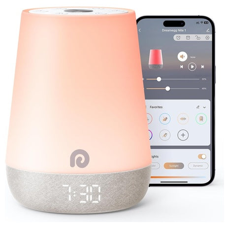 Sound Machine With Night Light And App Control