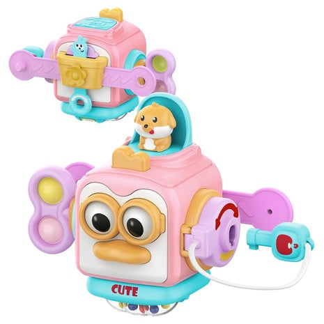 Montessori Activity Cube Sensory Toy