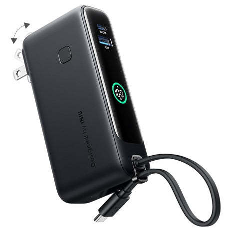INIU 3-in-1 10,000mAh 30W Fast Charging Portable Charger
