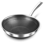 12" Stainless Steel Nonstick Wok