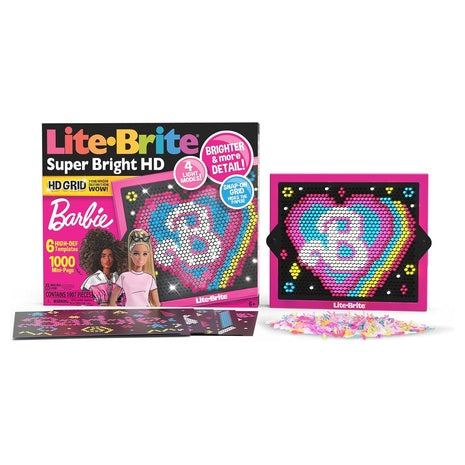 Lite Brite Super Bright HD Barbie Edition
