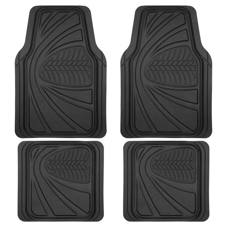 Motor Trend FlexTough Guard All-Weather Car Floor Mats