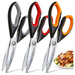 3-Pack Astercook Heavy Duty Kitchen Shears With Serrated Blade