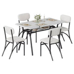 Gaomon 5-Piece Modern Dining Table Set
