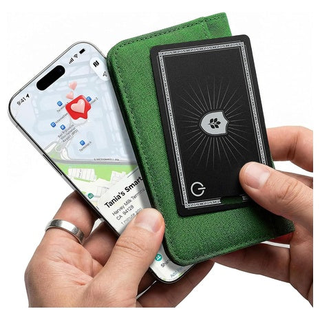 Oylik Apple MFi Certified Wallet Tracker Card W/ Wireless Charging